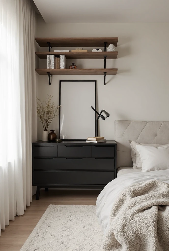Black Dresser bedroom