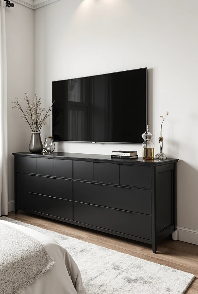 Black Dresser bedroom