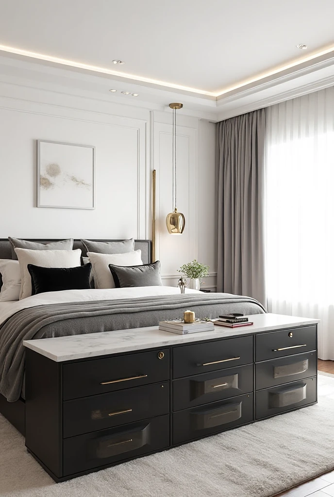 Black Dresser bedroom