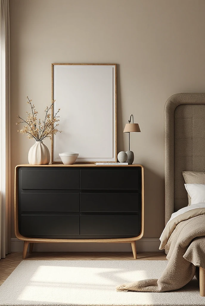 Black Dresser bedroom
