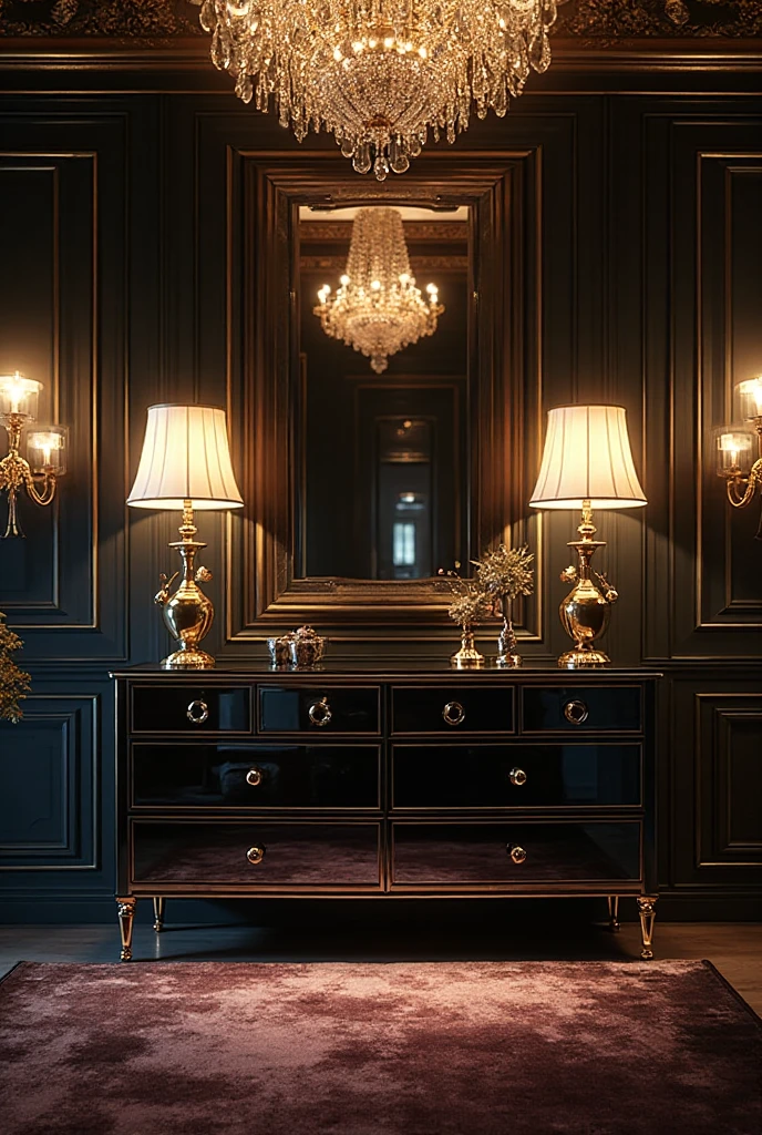 Black Dresser bedroom