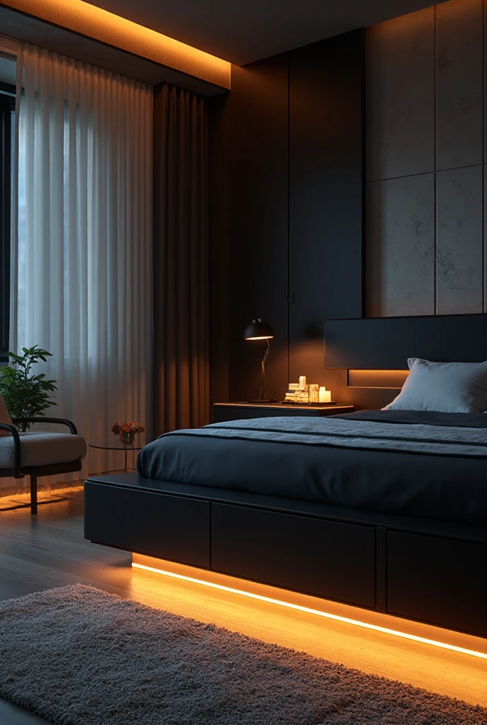 Black Dresser bedroom